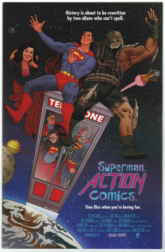 Action Comics #40 NM Movie Poster Variant Front Cover