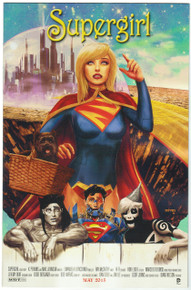 Supergirl #40 NM Movie Poster Variant Front Cover
