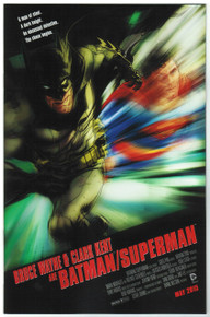 Batman/Superman #20 NM Movie Poster Variant Front Cover