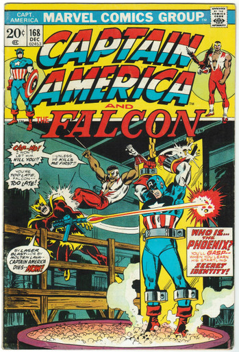 Captain America #168 FN Front Cover