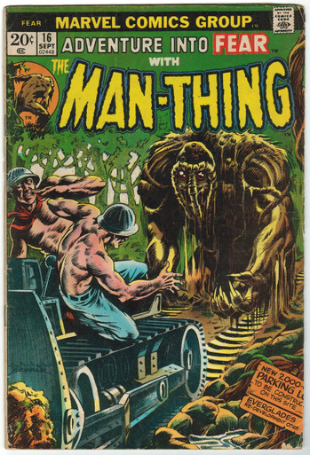 Fear #16 GD Front Cover