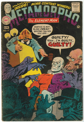 Metamorpho #17 GD Front Cover