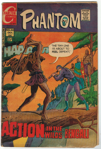 The Phantom #40 GD Front Cover