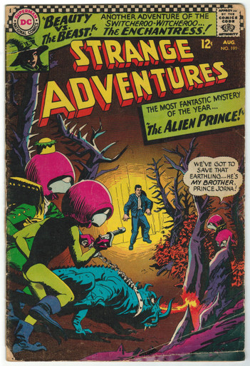 Strange Adventures #191 GD Front Cover
