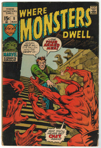 Where Monsters Dwell #8 GD Front Cover