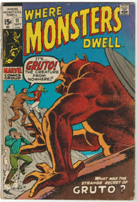 Where Monsters Dwell #11 GD Front Cover