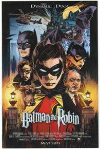 Batman & Robin #40 NM Movie Poster Variant Front Cover