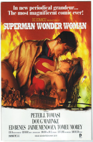 Superman/Wonder Woman #17 Movie Poster Variant NM Front Cover