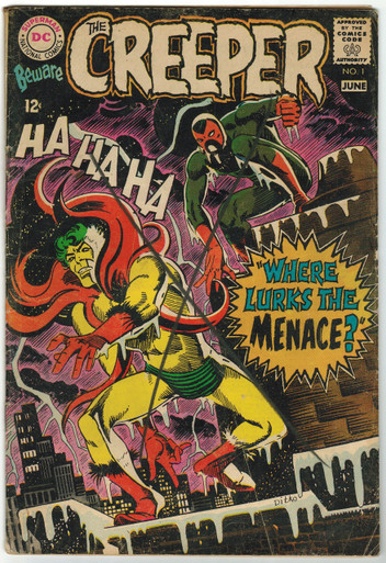 Beware the Creeper #1 FR Front Cover