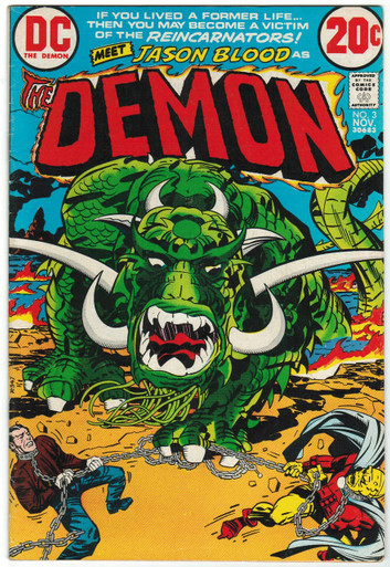 The Demon #3 FN+ Front Cover