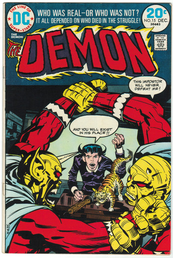 Demon #15 FN/VF Front Cover