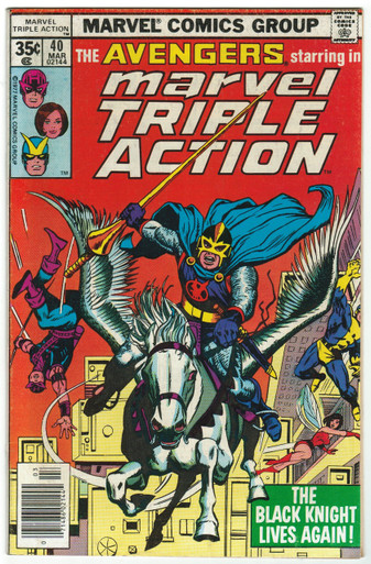 Marvel Triple Action #40 FN Front Cover