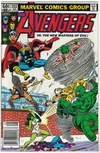 Avengers #222 VF/NM Front Cover