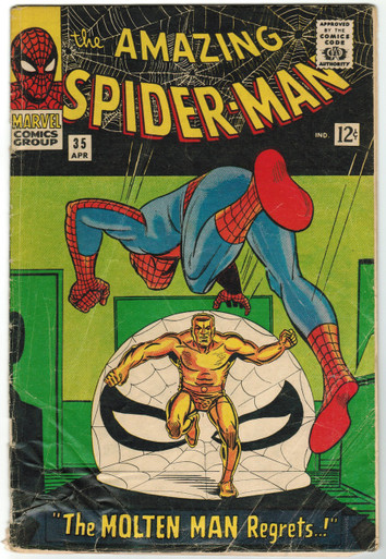 Amazing Spider Man #35 GD Front Cover