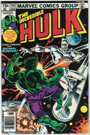 Incredible Hulk #250 VF+ Front Cover