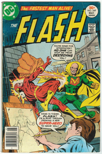 Flash #249 GD Front Cover