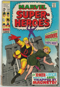 Marvel Super Heroes #24 VG Front Cover
