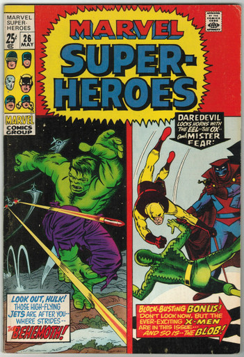 Marvel Super Heroes #26 FN- Front Cover