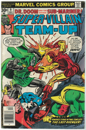 Super Villain Team Up #9 GD Front Cover