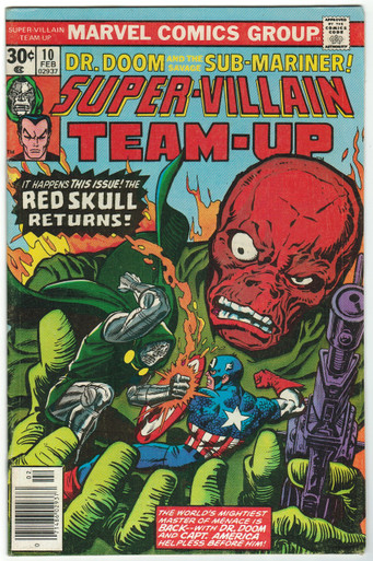 Super Villain Team Up #10 FN Front Cover