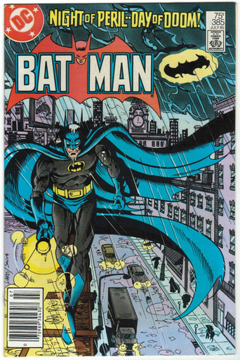 Batman #385 VF/NM Front Cover