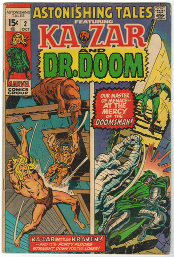 Astonishing Tales #2 VG Front Cover