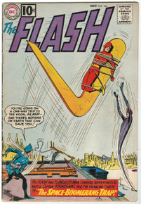 Flash #124 GD+ Front Cover