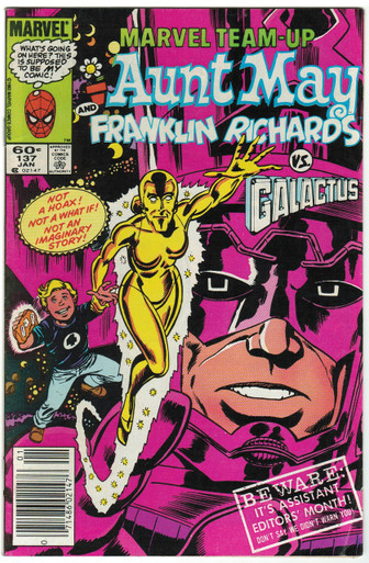 Marvel Team Up #137 FN Front Cover
