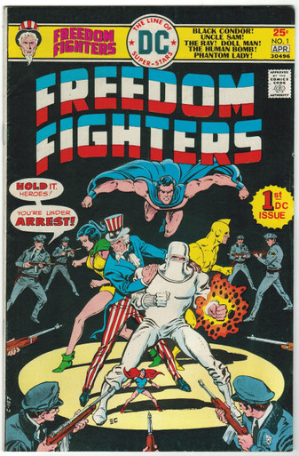 Freedom Fighters #1 VG Front Cover