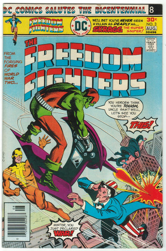 Freedom Fighters #3 FN Front Cover