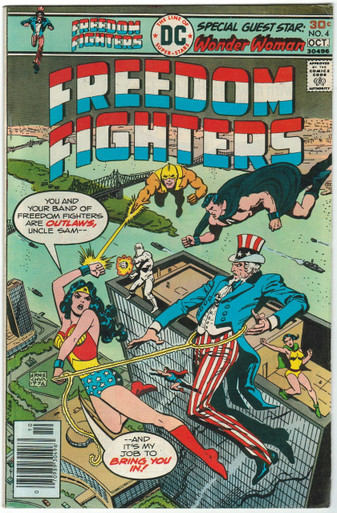 Freedom Fighters #4 FN Front Cover