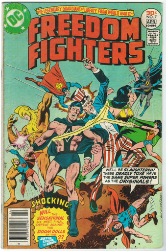 Freedom Fighters #7 VG Front Cover