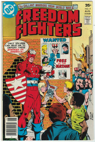 Freedom Fighters #9 VF Front Cover