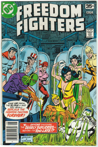 Freedom Fighters #15 VF Front Cover
