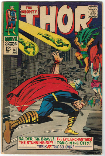 Thor #143 VG Front Cover