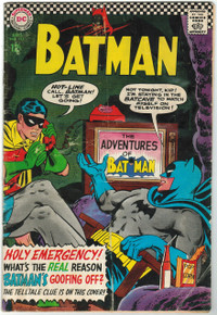 Batman #183 GD Front Cover