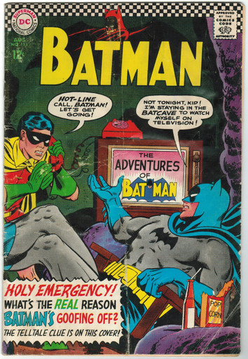 Batman #183 GD Front Cover