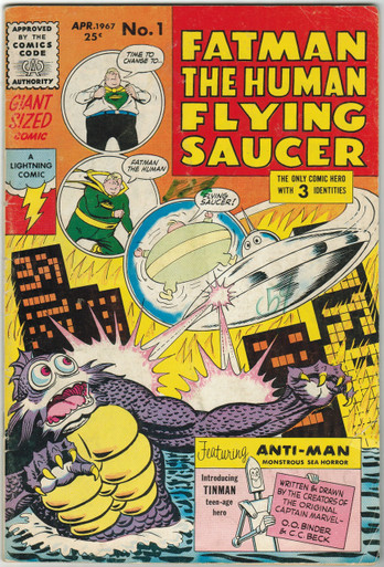 Fatman #1 VG Front Cover