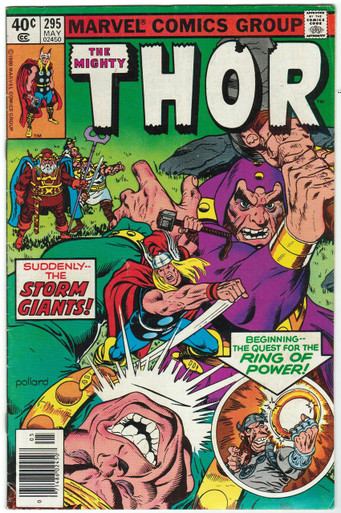 Thor #295 FN Front Cover