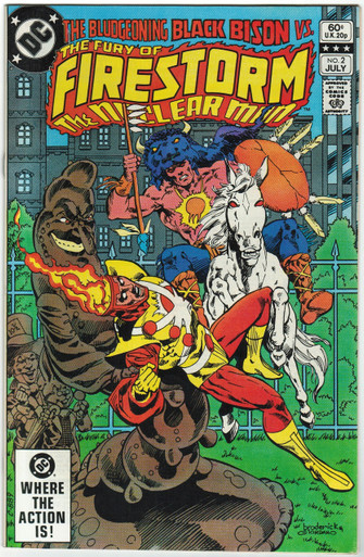 Fury of Firestorm #2 VF Front Cover