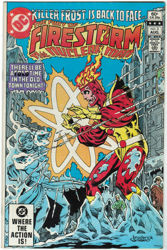 Fury of Firestorm #3 VF Front Cover