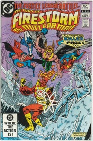 Fury of Firestorm #4 VF Front Cover