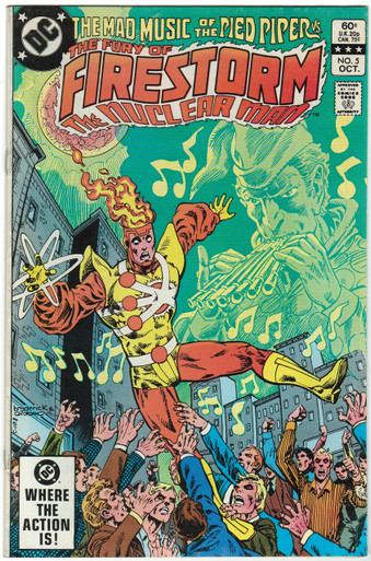 Fury of Firestorm #5 VF Front Cover