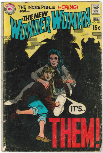 Wonder Woman #185 GD Front Cover
