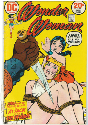 Wonder Woman #209 GD Front Cover