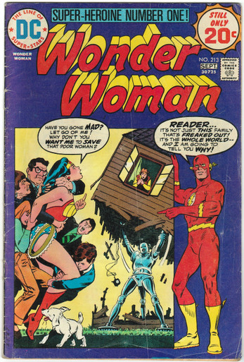 Wonder Woman #213 GD Front Cover
