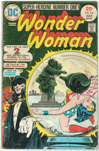 Wonder Woman #218 GD Front Cover