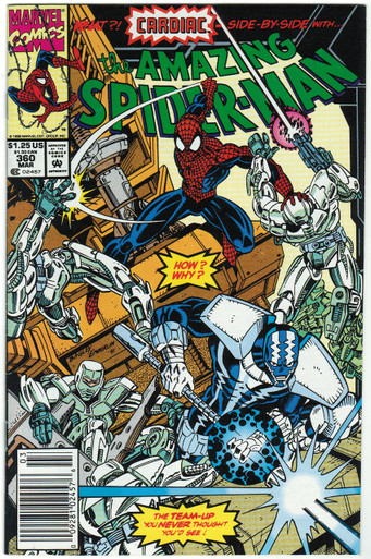 Amazing Spider Man #360 VF/NM Front Cover
