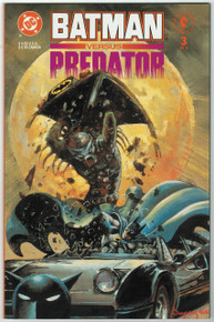 Batman Vs. Predator #3 NM Prestige Format Front Cover