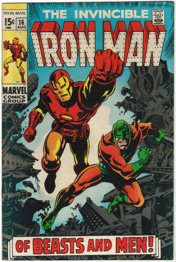 Iron Man #16 VF Front Cover